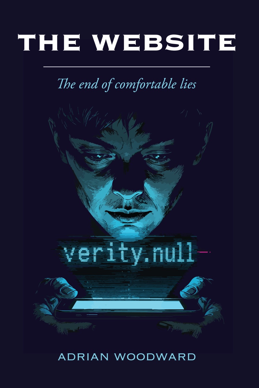 Cover of The Website by Adrian Woodward